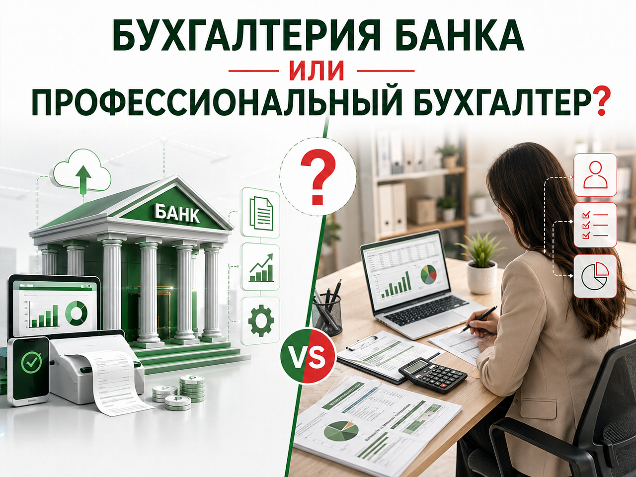 Бухгалтерия банка или профессиональный бухгалтер?
